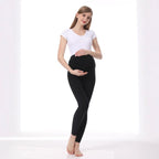 High Waist High Elastic Seamless Yoga Maternity Leggings Multicolor