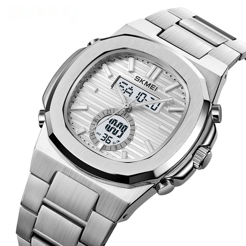 Stylish Waterproof Sports Watch with Luminous Display