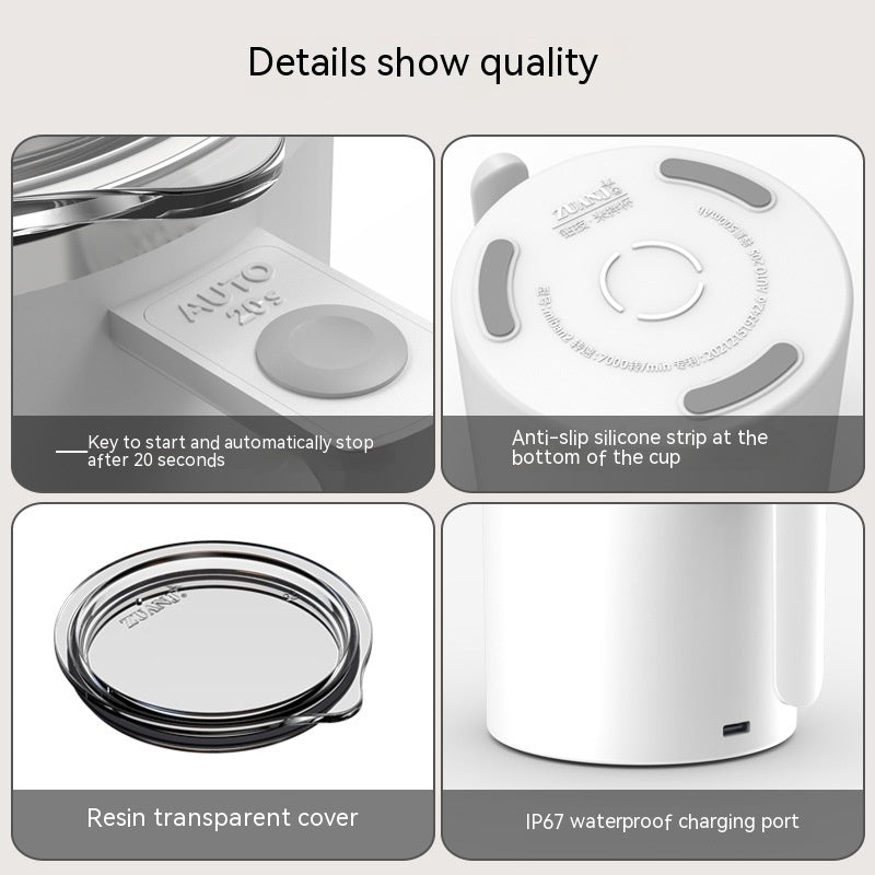 Portable Electric Self Stirring Coffee Cup