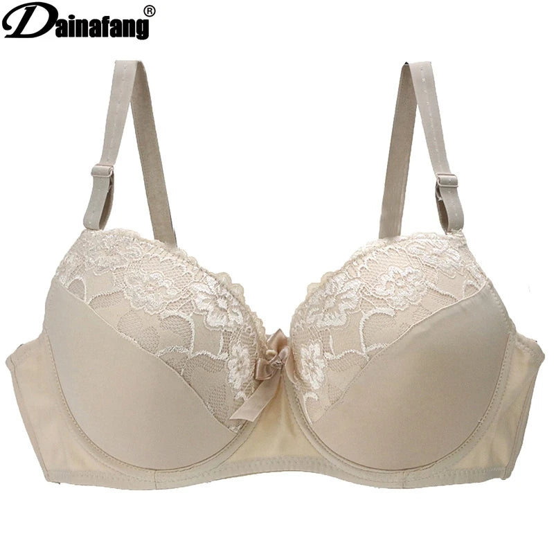 Women’s Sexy Lace Bra Plus Size BCDE Cup (34-44)
