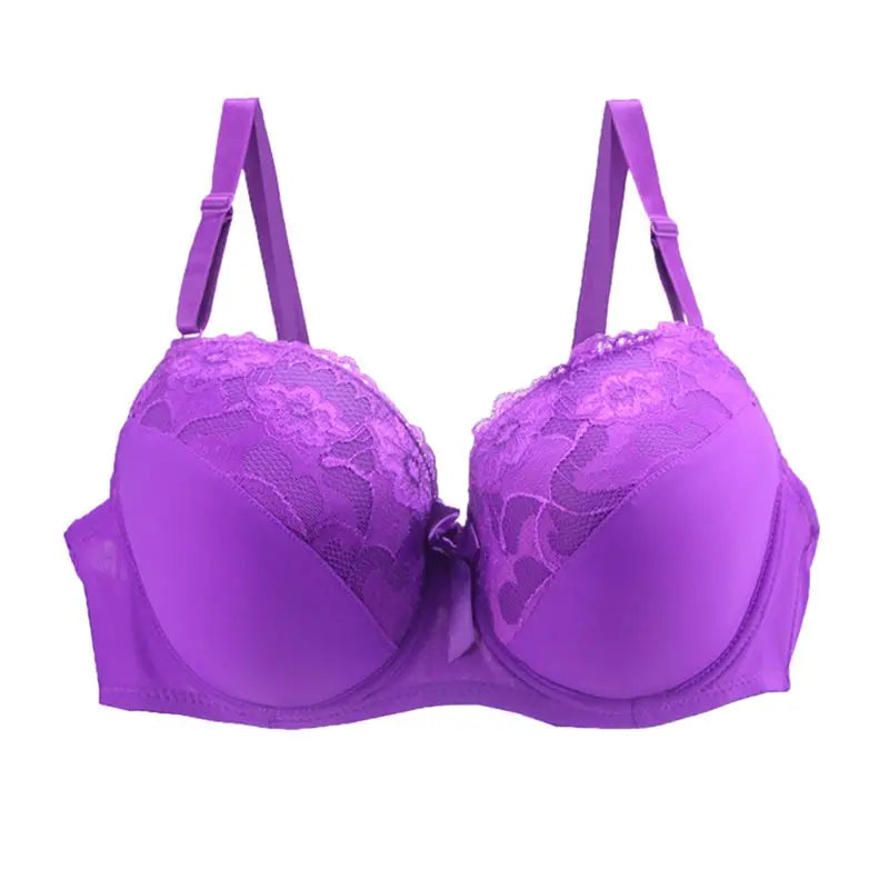 Women’s Sexy Lace Bra Plus Size BCDE Cup (34-44)