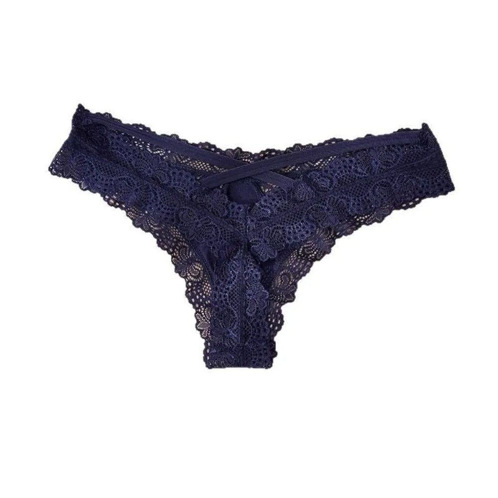 Underpants Hollow Underwear Women Low Waist Seamless Lady Panties Briefs Breathable Lace Thong Girl Lady