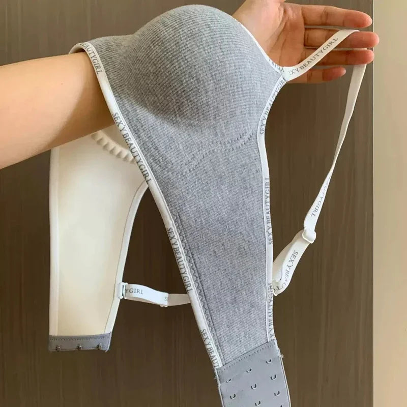 Women’s Seamless Wireless Push-Up Bra for Small Bust Support