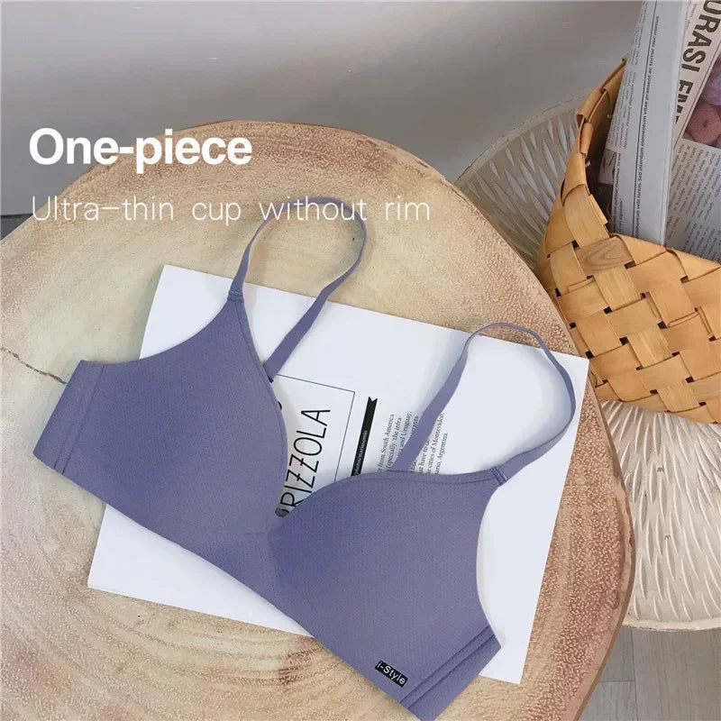 Women Small Size Push Up Bra – Wireless Seamless Comfort Bralette