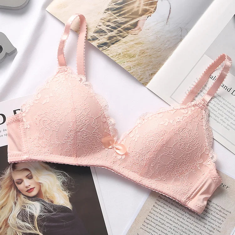 Women’s 3/4 Coverage Seamless Bra – Wirefree Push Up Support 70-90