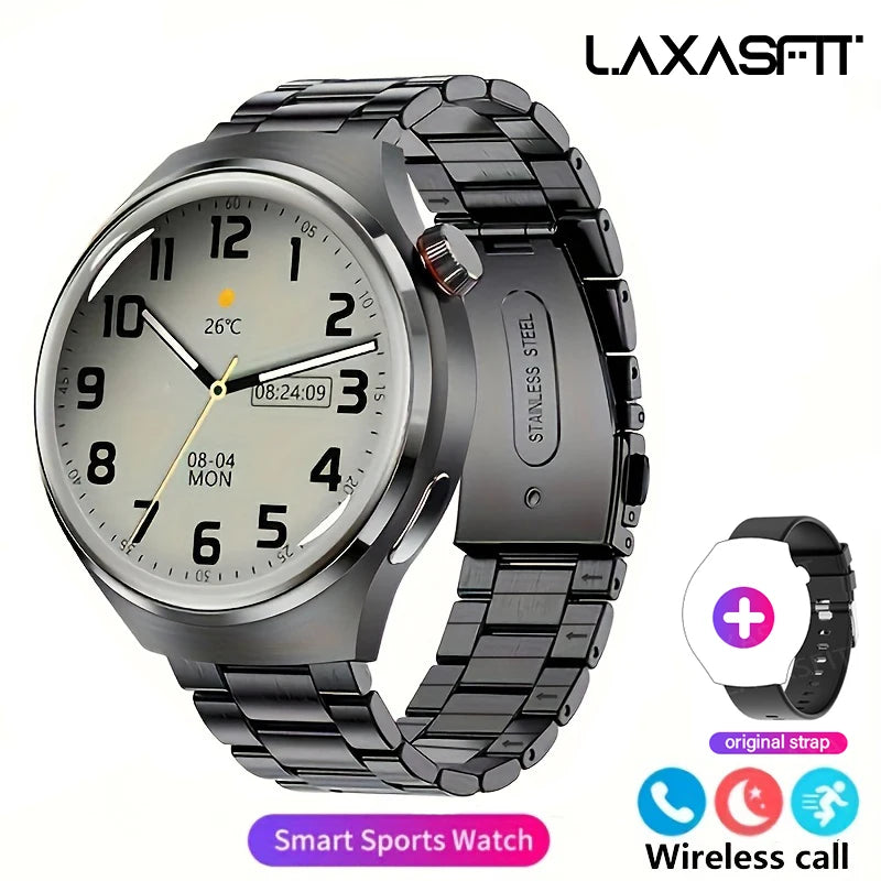 G.L Wear 2025 Men's Smartwatch HD Display Bluetooth Calling Health Tracker