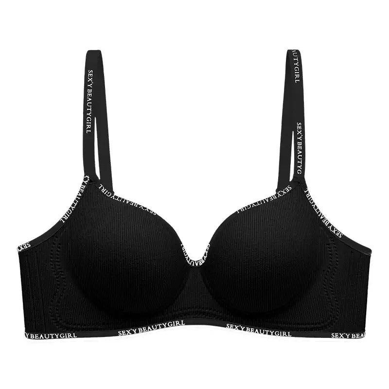 Women’s Seamless Wireless Push-Up Bra for Small Bust Support