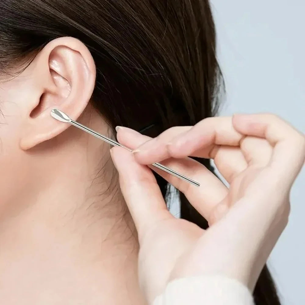 Ear Cleaning Tool Set 6PCS – Spiral Ear Wax Remover Kit