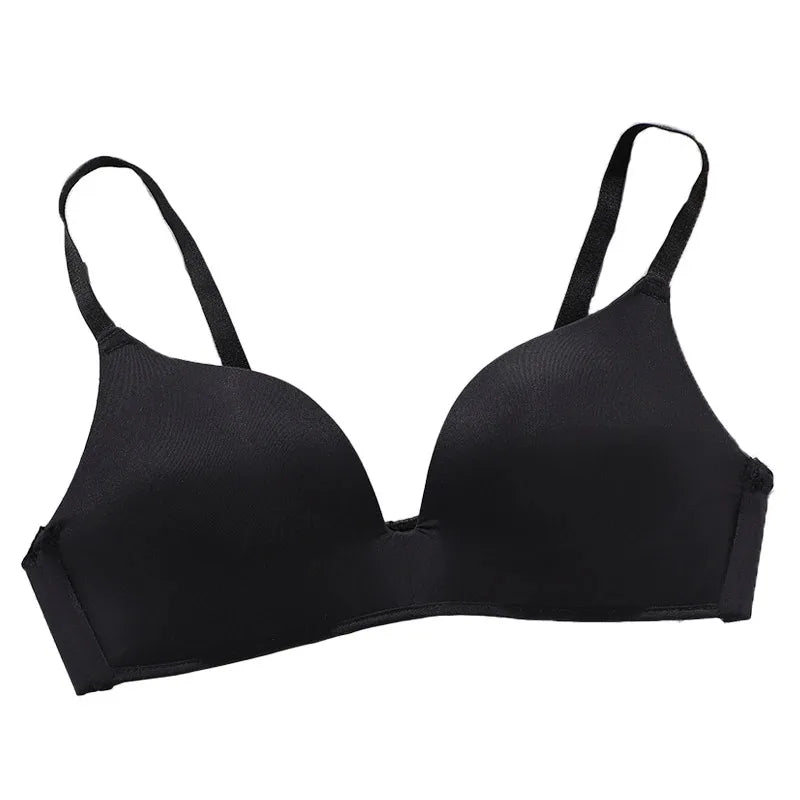 Women Seamless Wireless Push Up Bra – Breathable Thin Comfort Bra