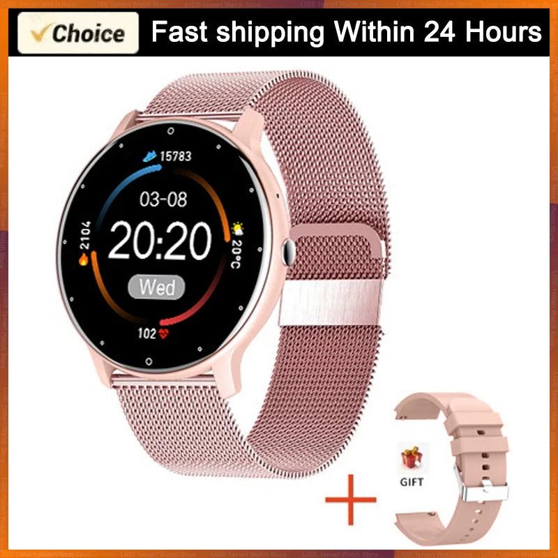 LIGE 2026 Fitness Smart Watch – Waterproof Heart Rate Tracker for Men & Women