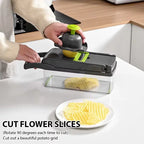 5-in-1 Vegetable Cutter – Multifunctional Kitchen Slicer, Chopper & Grater