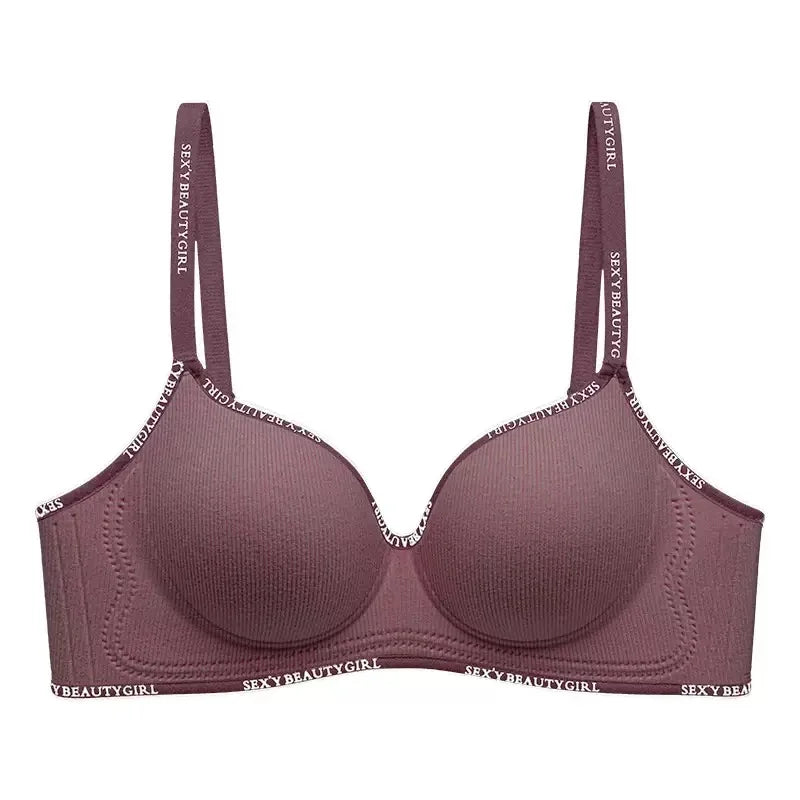 Women’s Seamless Wireless Push-Up Bra for Small Bust Support