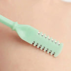 Manual Nose Hair Trimmer Set – Double Head Painless Nostril Hair Remover