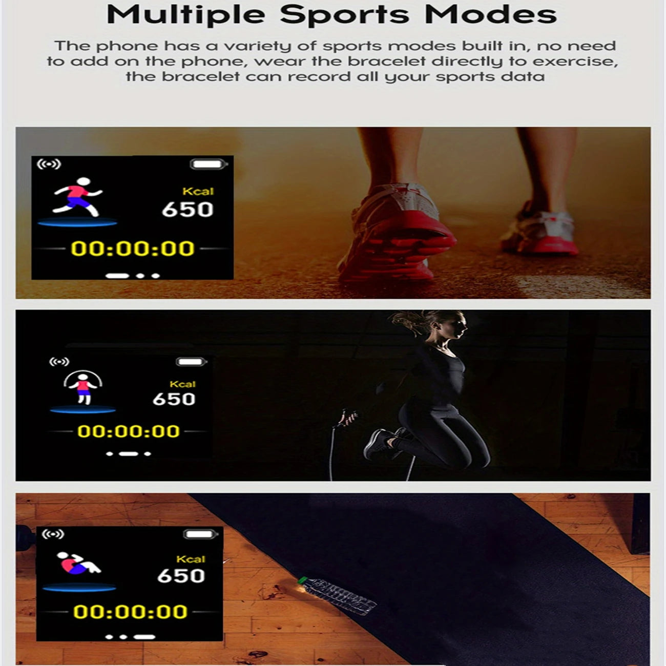 Smart Watch for Men & Women – Fitness Tracker, Music Control, Sleep Tracking