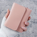 Women Short Wallet – Cute PU Leather Coin Purse Card Holder