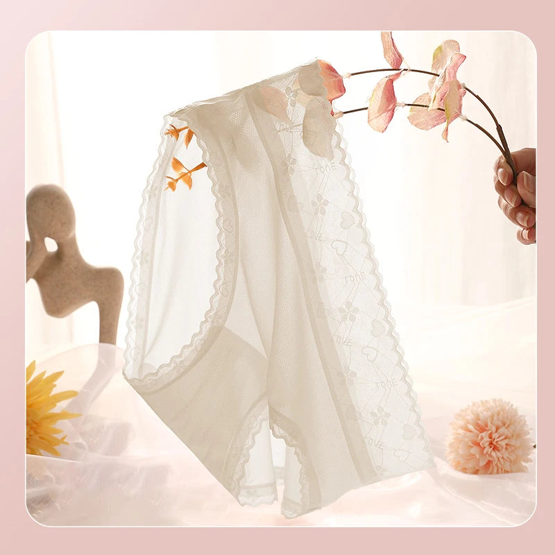 Women Sexy Lace Panties – Ultra Thin Breathable Seamless Briefs