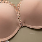 Women Comfortable Seamless Underwire Bra – Sexy Floral Embroidery Lingerie