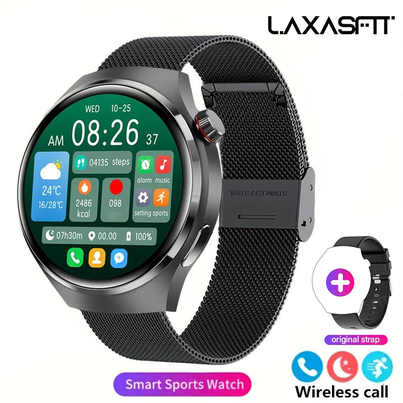 G.L Wear 2025 Men's Smartwatch HD Display Bluetooth Calling Health Tracker