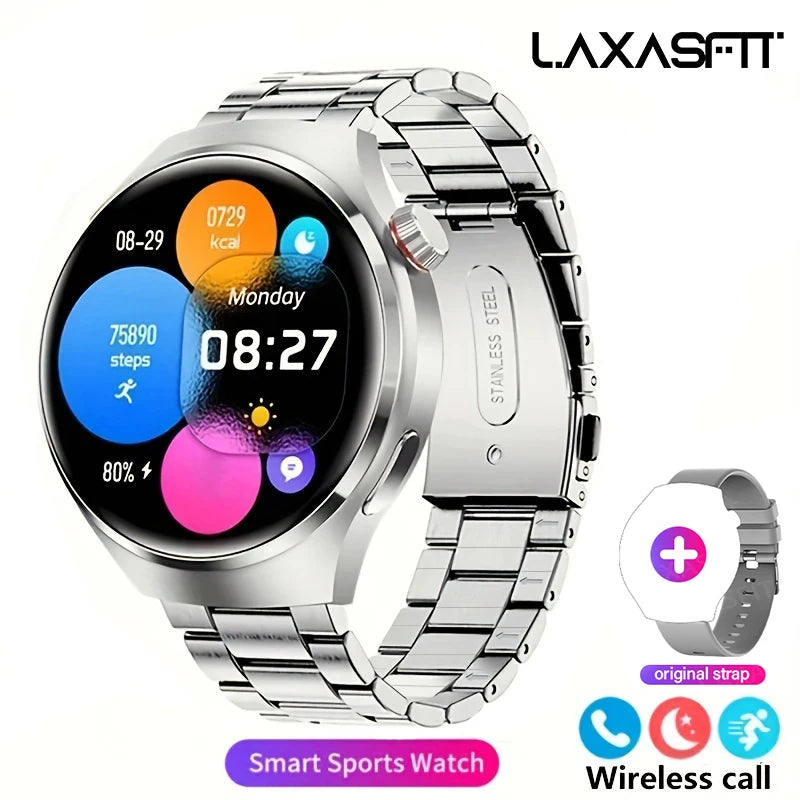 G.L Wear 2025 Men's Smartwatch HD Display Bluetooth Calling Health Tracker