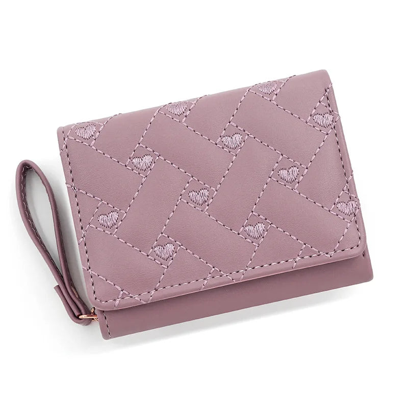Women’s Kawaii Cute Wallet – Small Pink Designer Coin Purse
