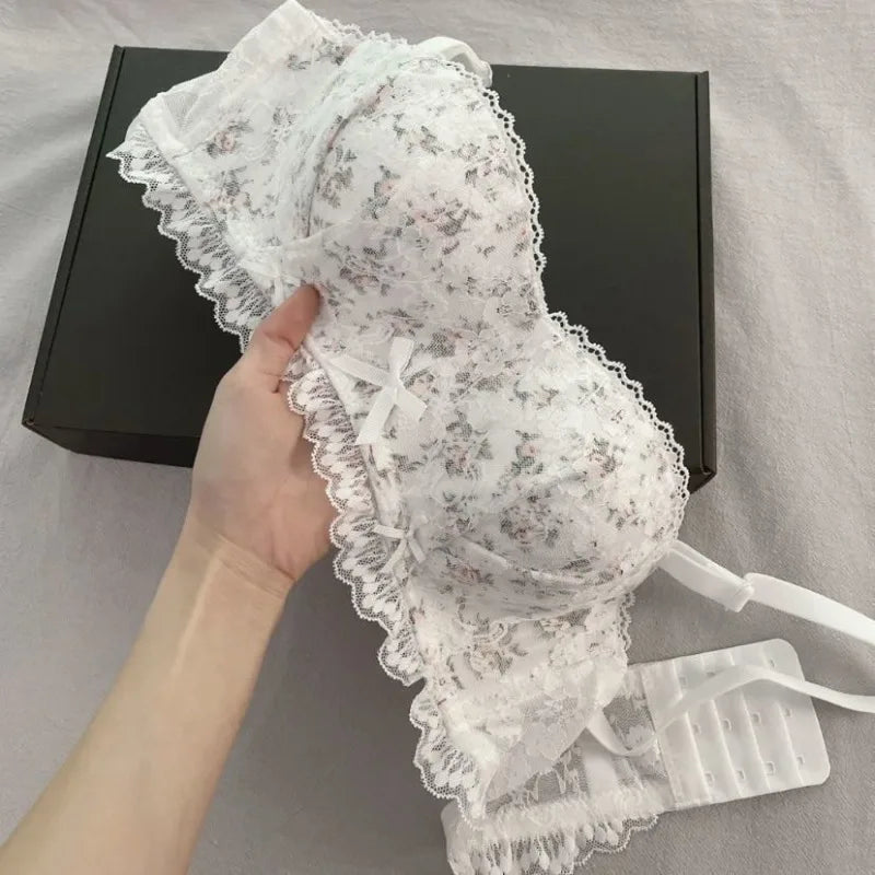 Women's Lace Underwire Push Up Bra Sexy Underwear Bras For Women Bralette Lingerie Intimates