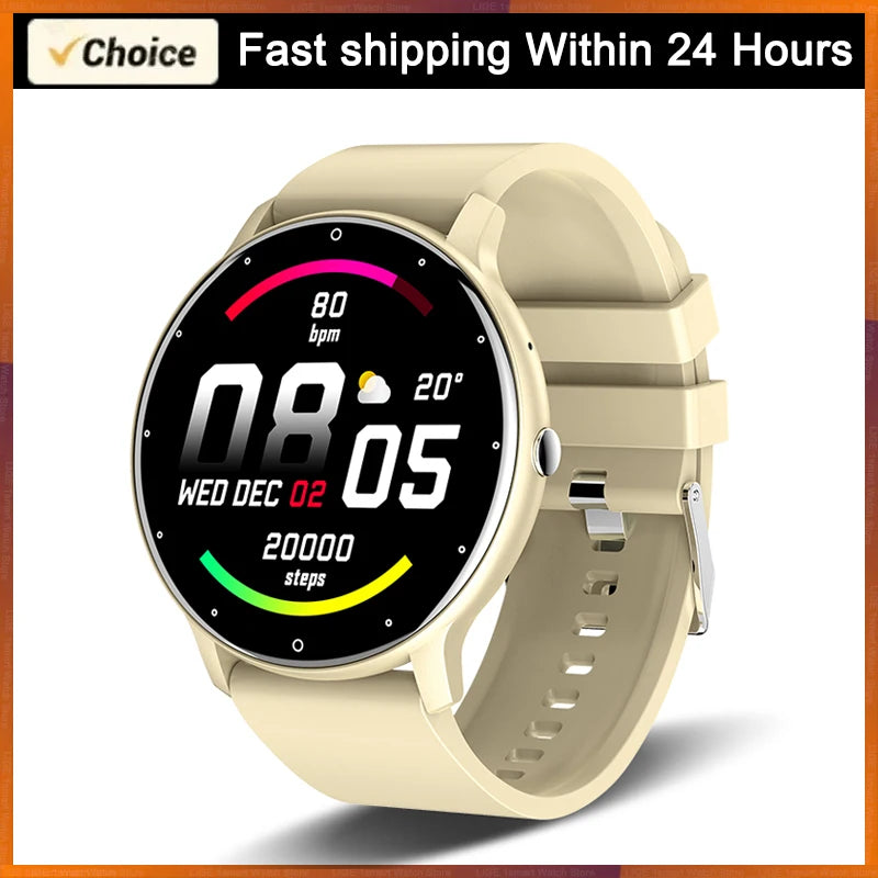 LIGE 2026 Fitness Smart Watch – Waterproof Heart Rate Tracker for Men & Women