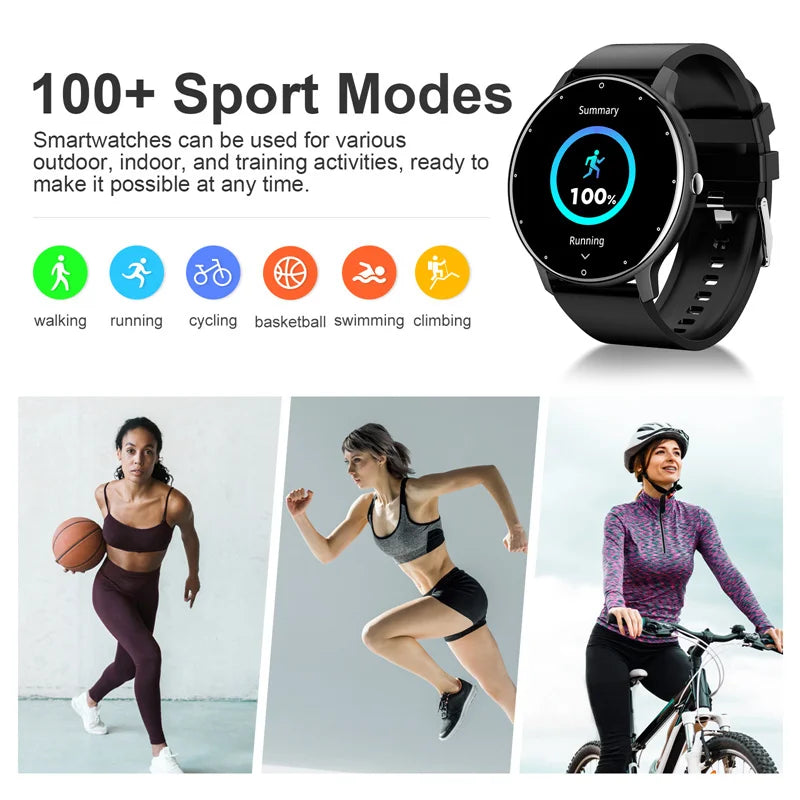 LIGE Bluetooth Call Smart Watch – Full Touch Waterproof Fitness Tracker for Android & iOS