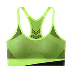 Women Breathable Padded Sports Bra – Shockproof Gym Yoga Bra