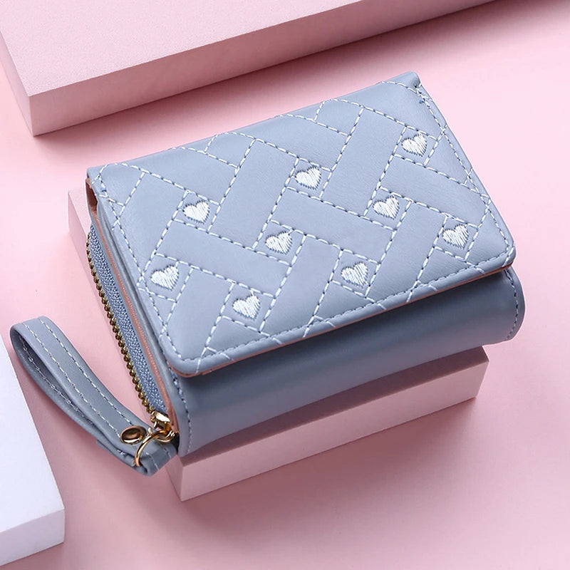 Women’s Kawaii Cute Wallet – Small Pink Designer Coin Purse