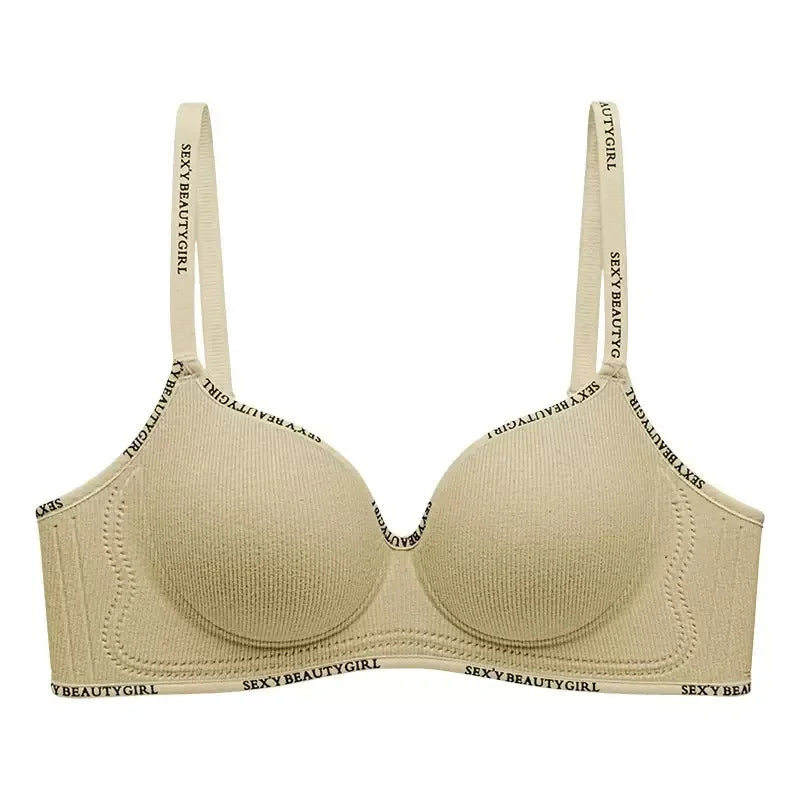 Women’s Seamless Wireless Push-Up Bra for Small Bust Support