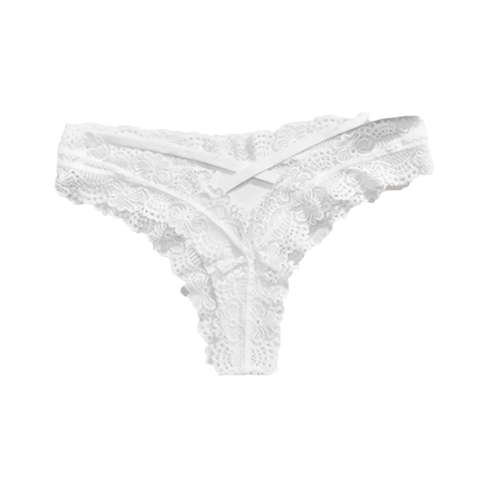 Underpants Hollow Underwear Women Low Waist Seamless Lady Panties Briefs Breathable Lace Thong Girl Lady