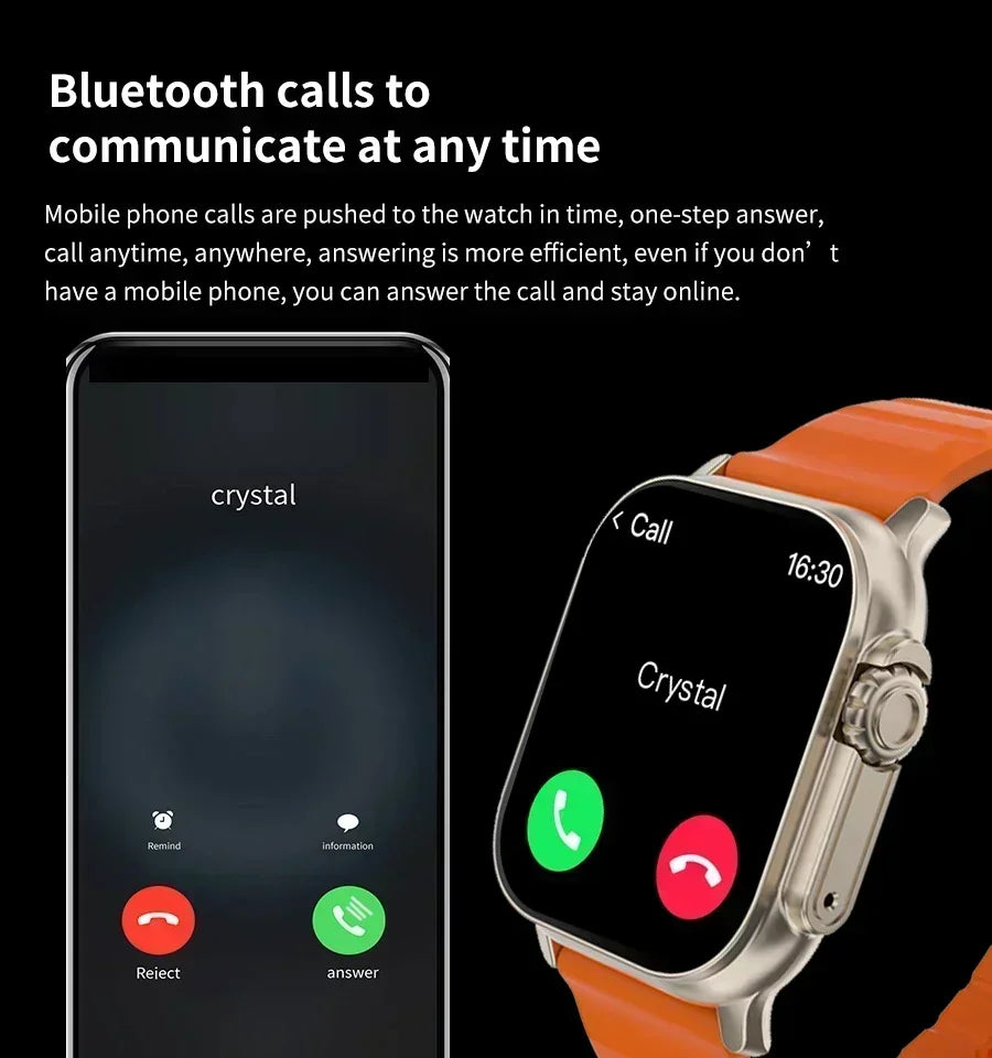 Ultra 9 Gen 2 NFC Bluetooth Calling 2.2" Wireless Smart Watch