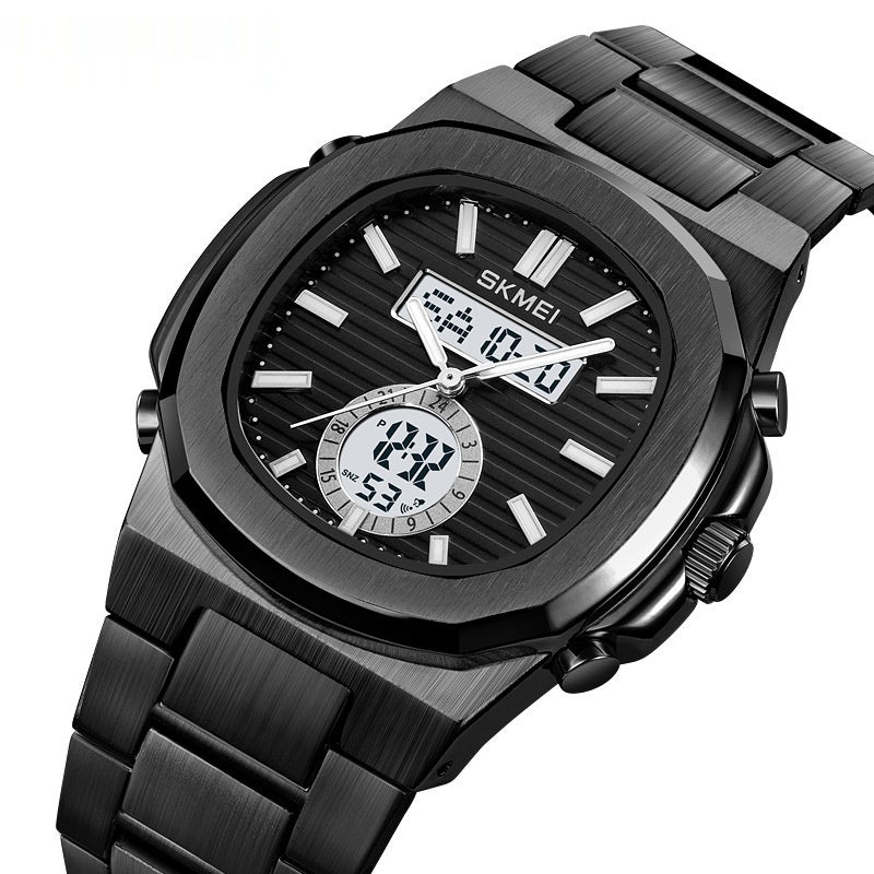 Stylish Waterproof Sports Watch with Luminous Display