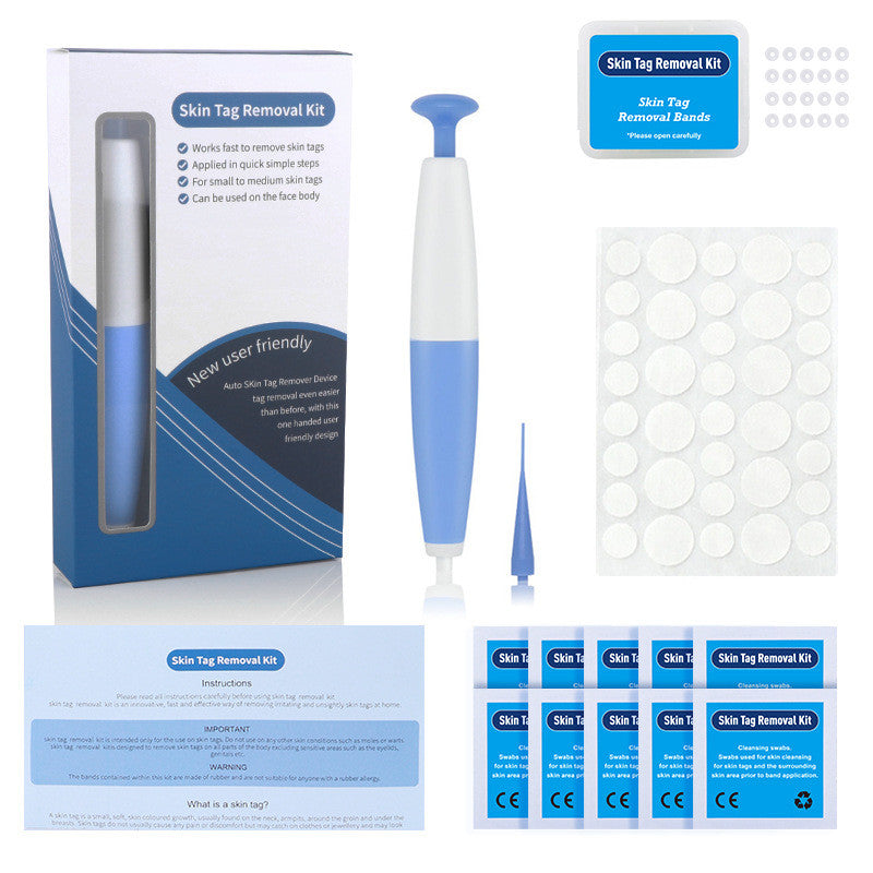 Skin Tag Removal Kit – Home Use Mole & Wart Remover Tool, Easy Clean Micro Band Skin Care Device
