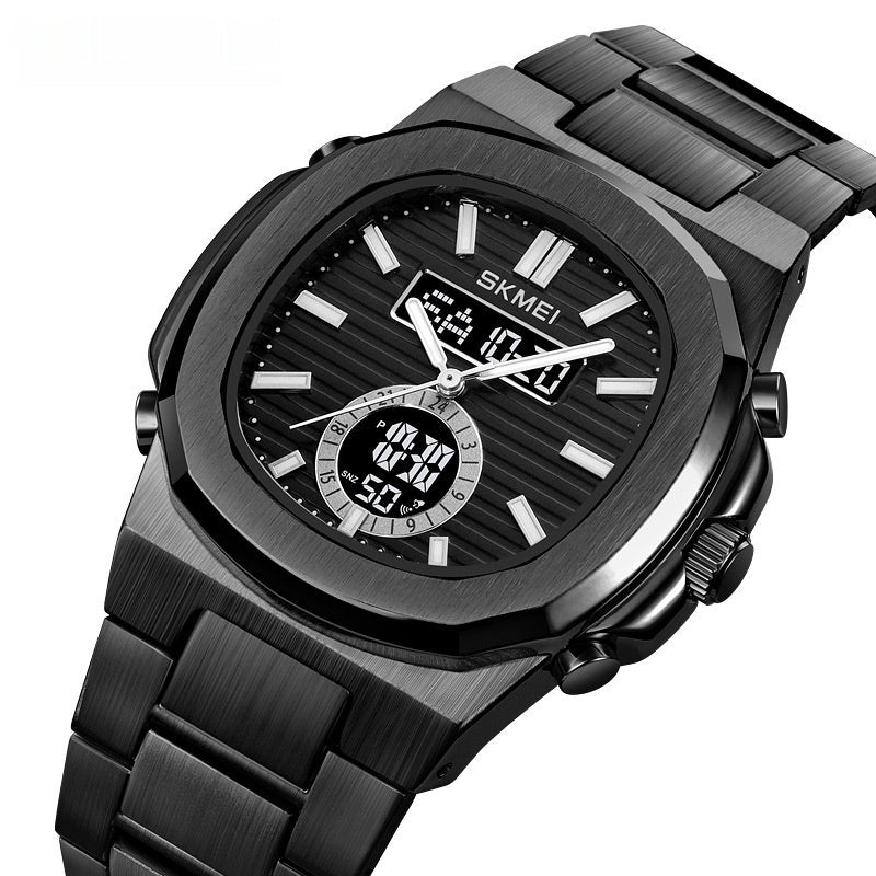 Stylish Waterproof Sports Watch with Luminous Display