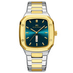 Business Style Dual Date Men’s Steel Watch